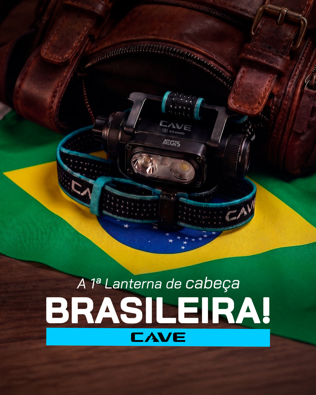 AEGIS lança a primeira lanterna de cabeça 100% desenvolvida e produzida no Brasil
