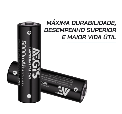 Bateria AEGIS 21700 - 5000 mAh