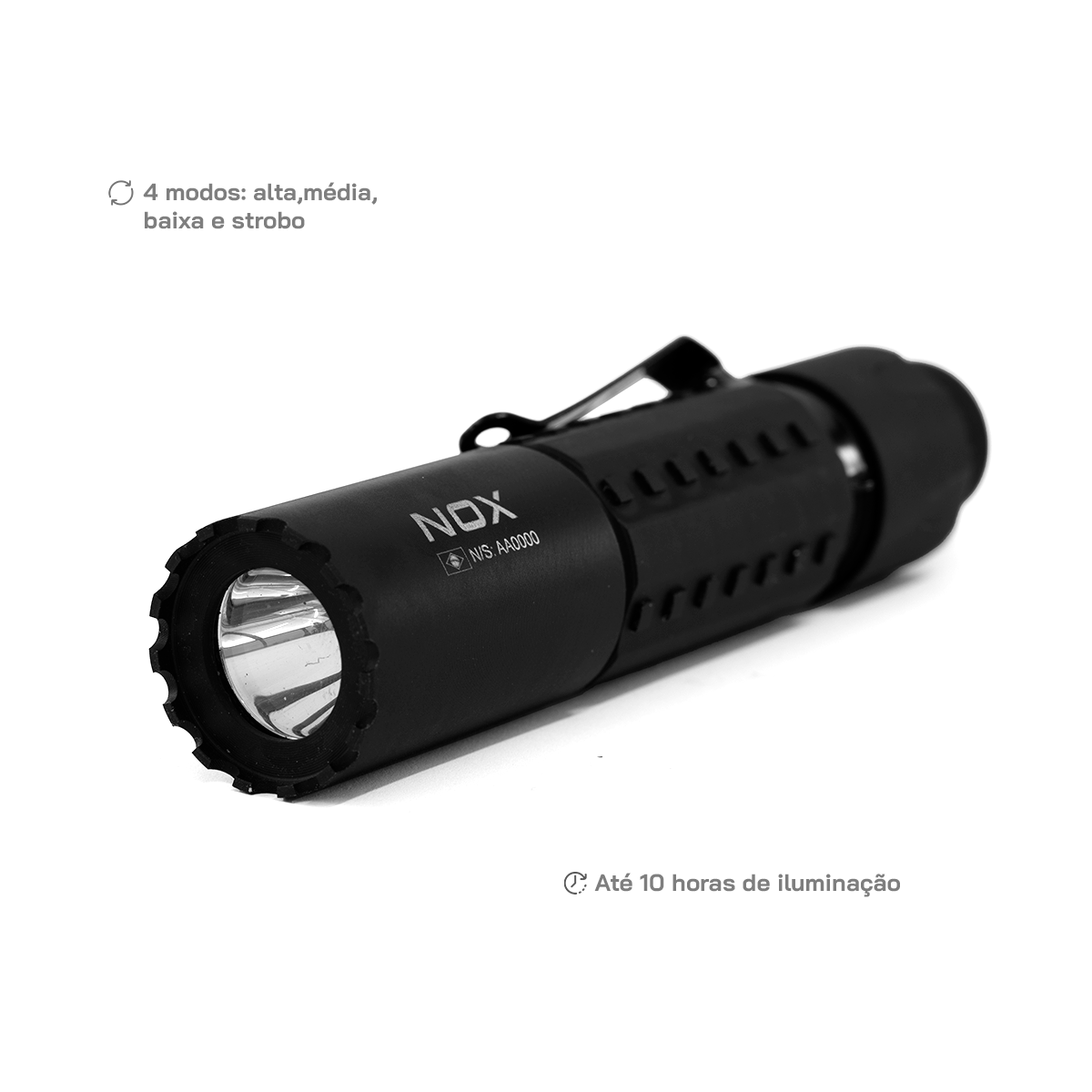 Lanterna Tática Aegis Nox