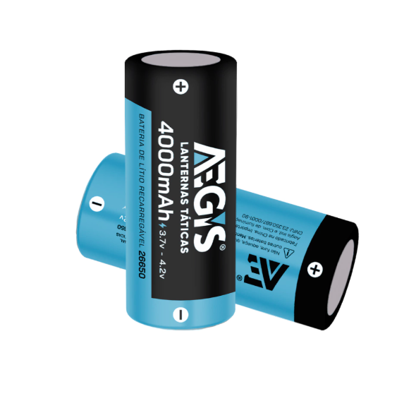 Bateria AEGIS 26650 - 4000 mAh