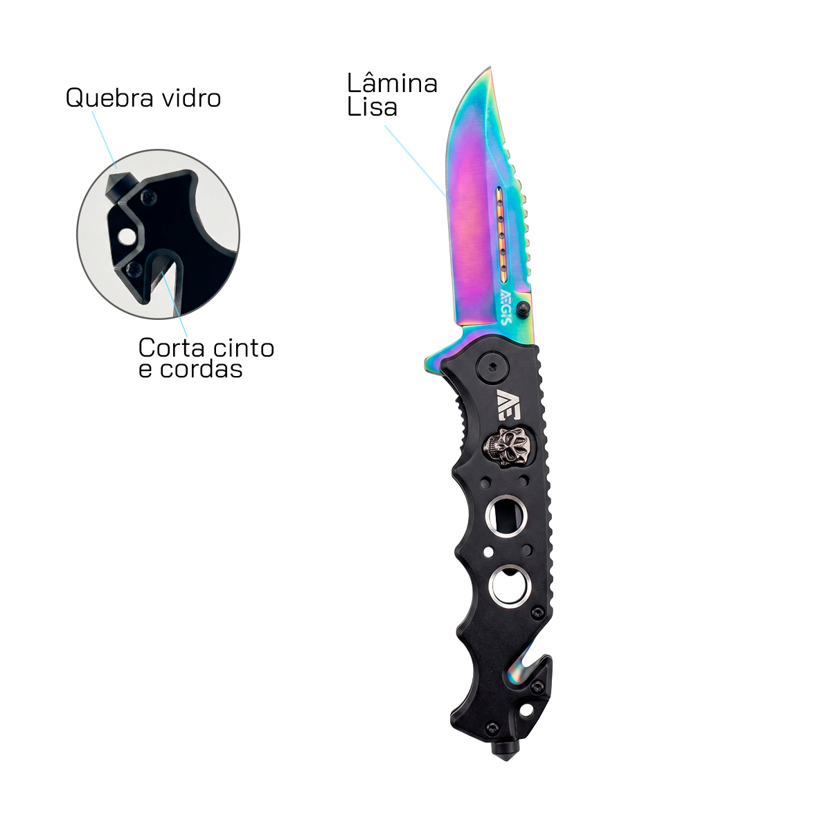 Canivete A- TOOLS CTR1
