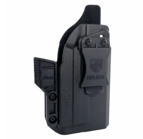 Lanterna AEGIS LP-08 + Coldre Velado Para Glock G22 Geração 5 (G-Flash Bélica)